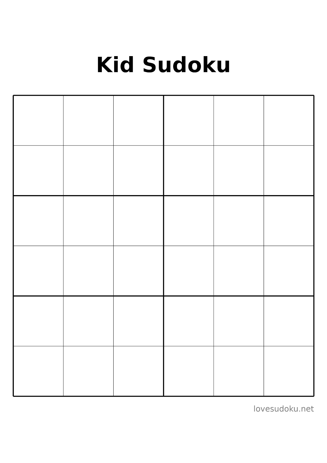 printable easy sudoku